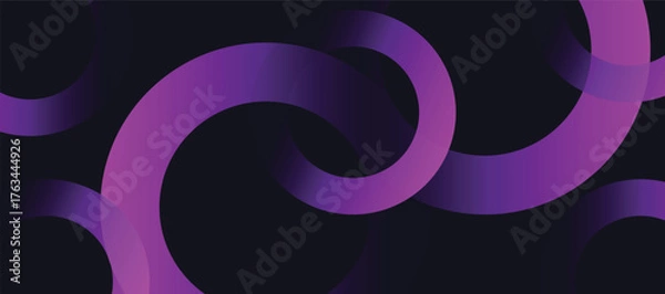 Fototapeta Abstract minimal shade creative background. Vector illustration.