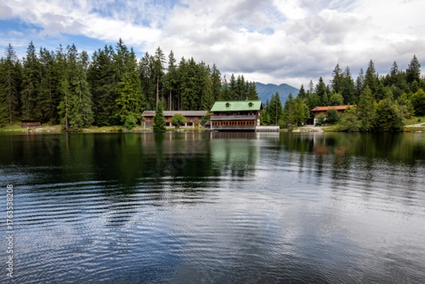 Fototapeta frauensee in tirol im sommer