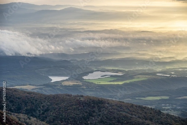 Fototapeta 栃木県　紅葉真っ盛りの那須岳
