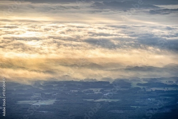 Fototapeta 栃木県　紅葉真っ盛りの那須岳
