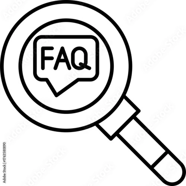 Obraz FAQ Search Filters Icon
