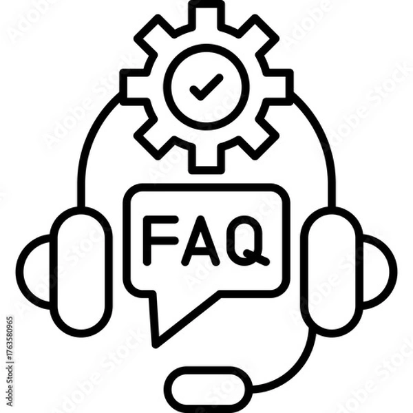 Obraz Priority Support FAQ Icon