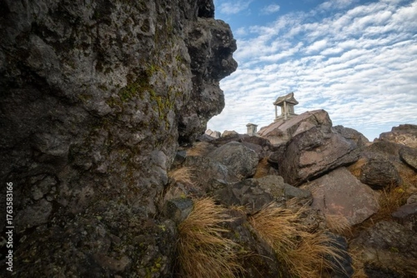 Fototapeta 栃木県　紅葉真っ盛りの那須岳
