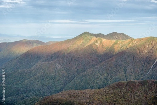 Fototapeta 栃木県　紅葉真っ盛りの那須岳
