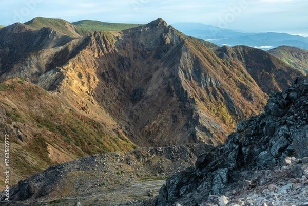 Fototapeta 栃木県　紅葉真っ盛りの那須岳
