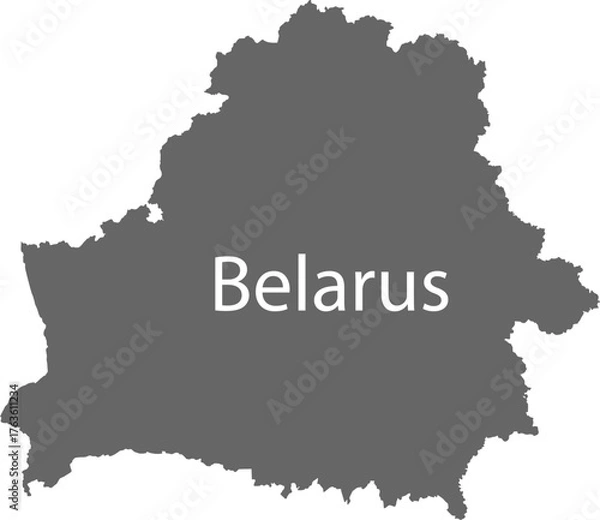 Fototapeta Belarus Map Design Vector Stock Photo