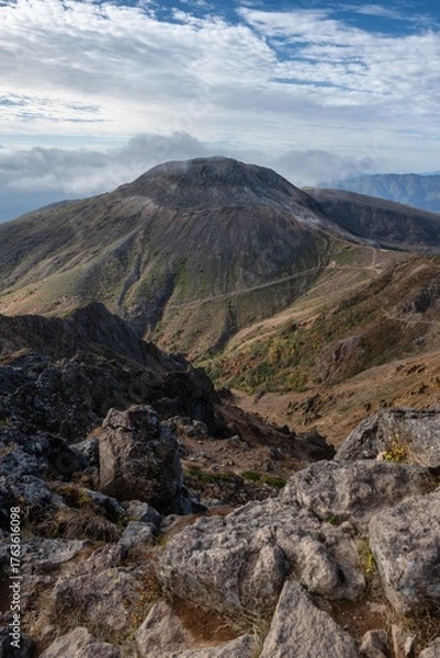 Fototapeta 栃木県　紅葉真っ盛りの那須岳
