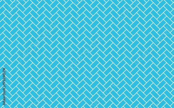 Fototapeta 日本の伝統的な紋様素材。檜垣紋のシームレスな和風デザイン素材。