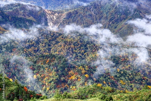 Obraz 秋の渋峠のぞき