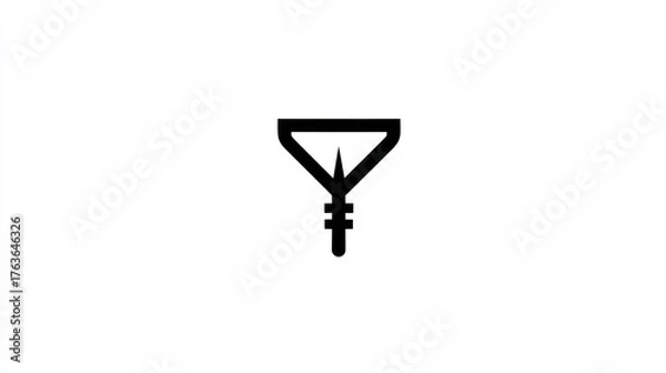 Fototapeta Simple filter icon design