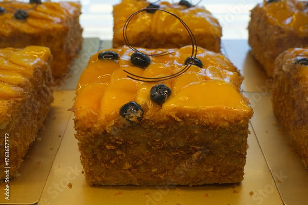 Fototapeta マンゴーケーキ