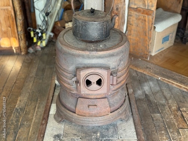 Obraz だるまストーブ