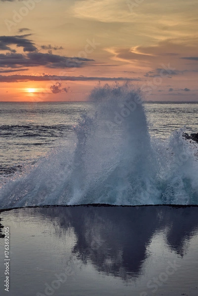 Obraz sunset over the sea