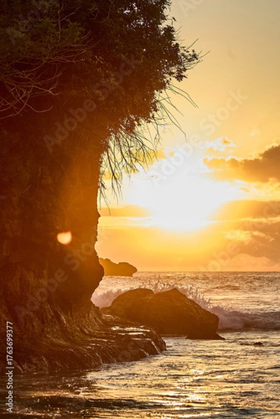 Obraz sunset over the sea