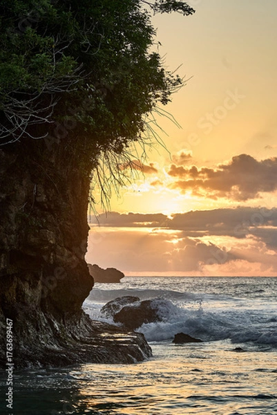 Obraz sunset over the sea