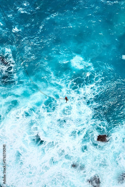 Obraz water in the pool