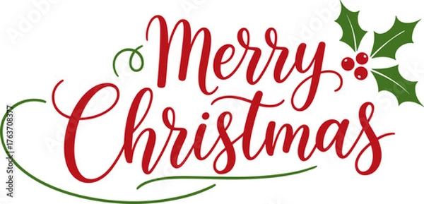 Obraz 크리스마스 캘리그라피 글씨