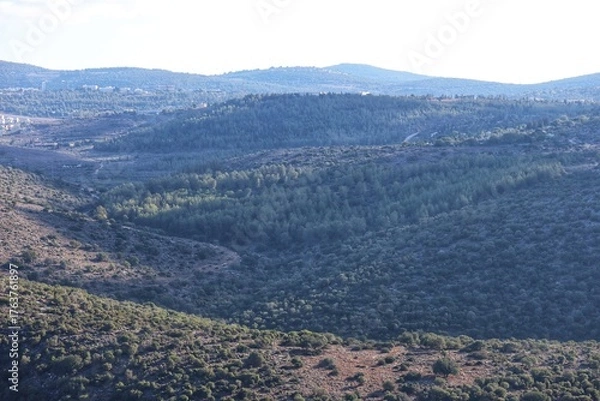 Obraz Galille mountain landscape