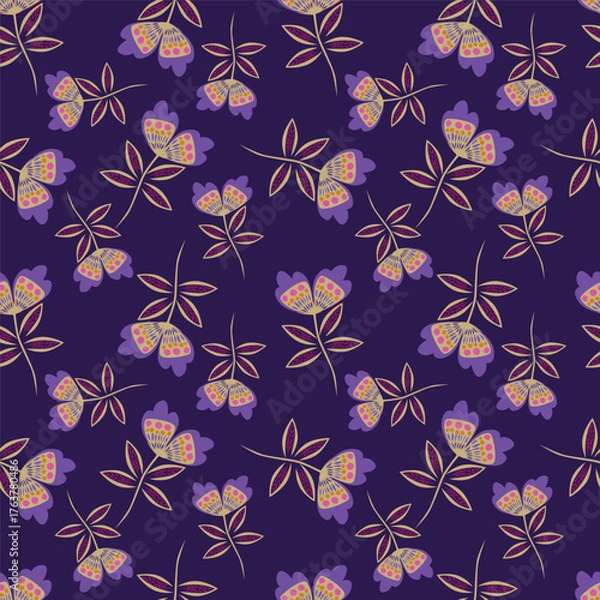 Obraz seamless floral pattern