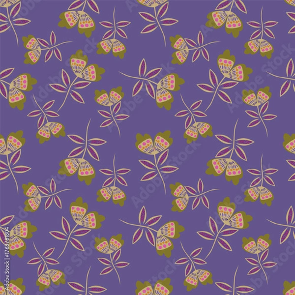 Obraz seamless floral pattern