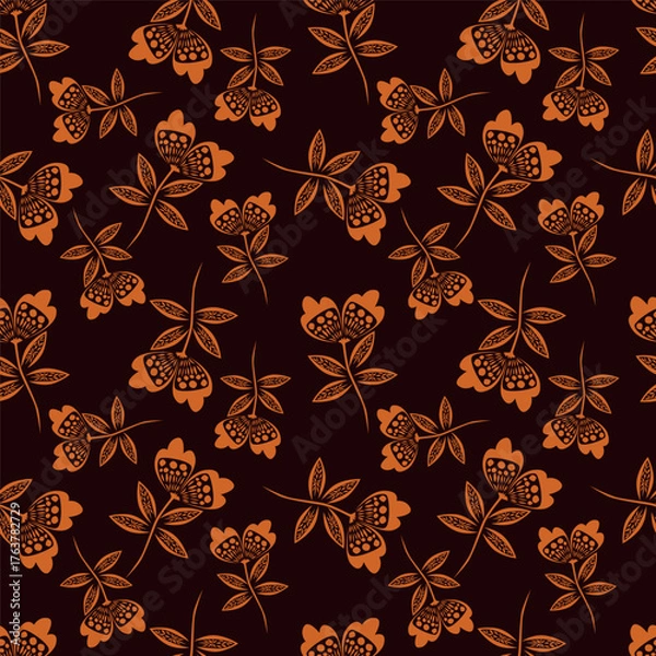 Obraz seamless floral pattern