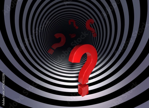 Obraz Stress and Doubt Concept