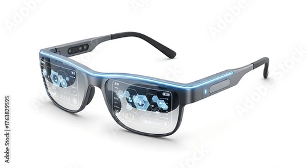 Fototapeta Augmented reality glasses