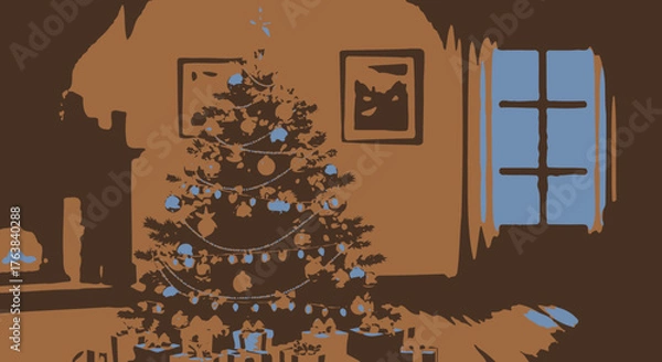 Fototapeta Collection of vintage badges and retro labels, featuring premium quality and authentic designs, ideal for classic branding, product packaging, and graphic design