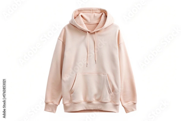 Obraz pink hoodie isolated white background