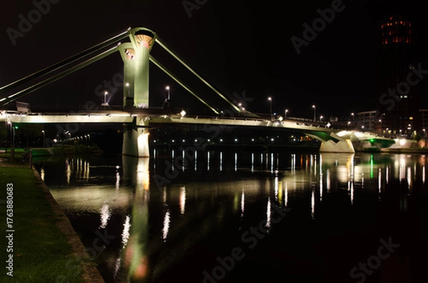 Fototapeta bridge at night
