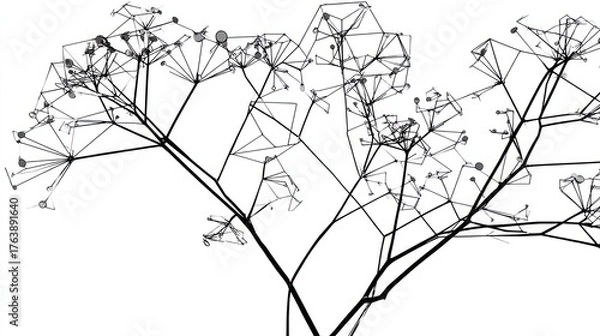 Fototapeta Abstract plant design