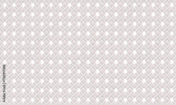 Obraz White color 3D abstract background design