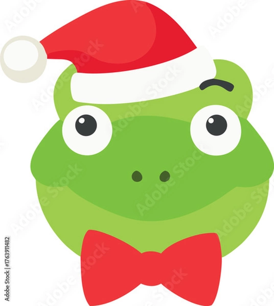 Obraz funny santa claus