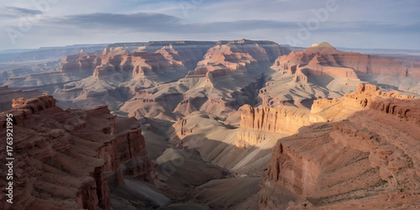 Fototapeta A diverse group gathers, united in purpose, displaying banners and signs for a cause.