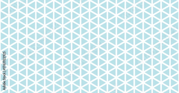 Fototapeta rhombus seamless pattern. Blue geometric background in minimalist style for wallpaper, textile.