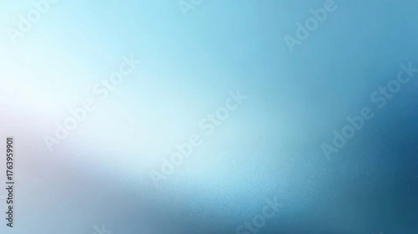 Obraz light blue and white gradient background, subtle texture for banner design