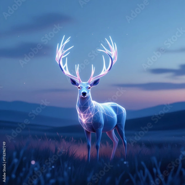 Obraz deer in the meadow