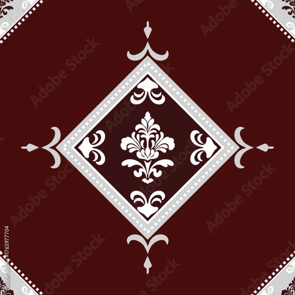 Obraz  Flower Seamless pattern background. Perfect for wallpaper, fabric design