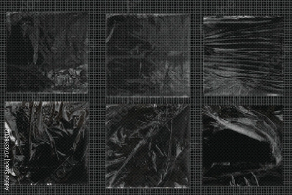 Obraz Abstract Grunge Effect Plastic papers 