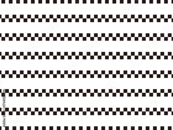 Fototapeta ライン　格子　横縞　背景素材