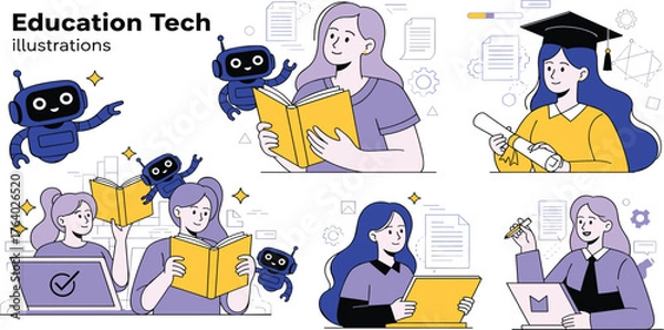 Fototapeta Festive hands holding a variety of cherished Christmas and New Year's elements, from sparkling drinks and elegant bows to symbolic trees and enchanting glowing lights, capturing holiday cheer