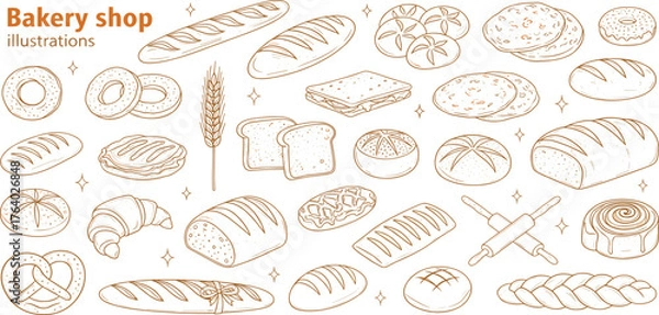 Fototapeta Nurse Character Design with Various Poses and Accessories