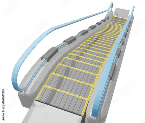 Obraz エスカレーター