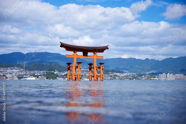Obraz 宮島の大鳥居