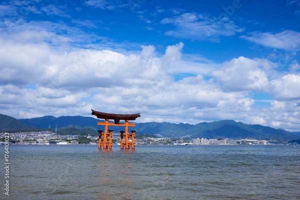 Obraz 宮島の大鳥居