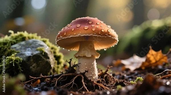Obraz fly agaric mushroom