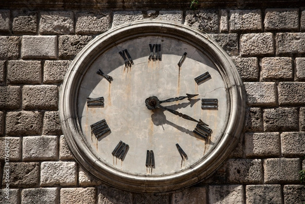 Obraz Dial with Roman Numerals