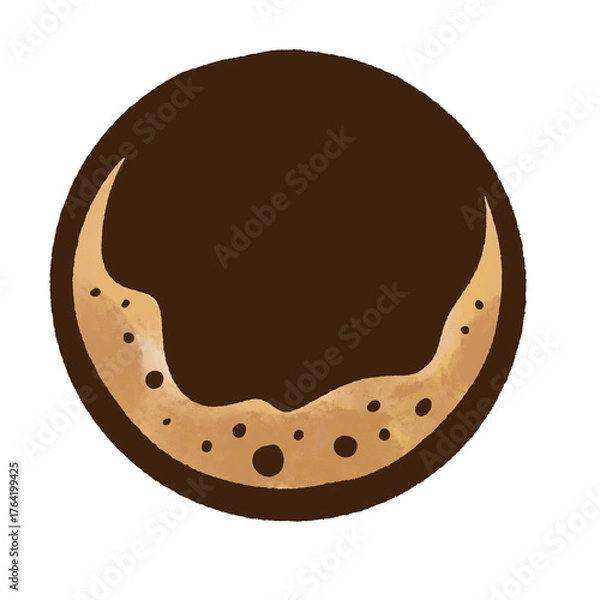 Obraz 커피잔위사진