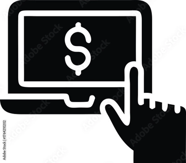 Obraz Online earning icon