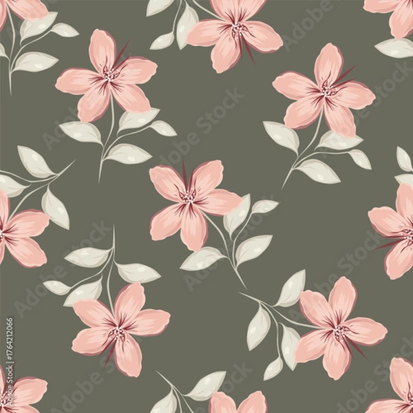 Obraz seamless floral pattern